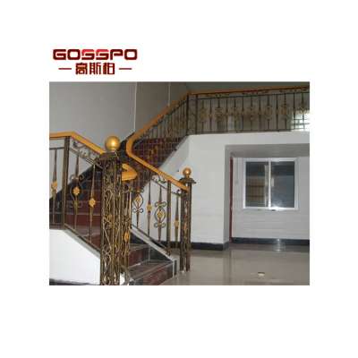 hot sale Railing Internal Iron Spiral Staircase