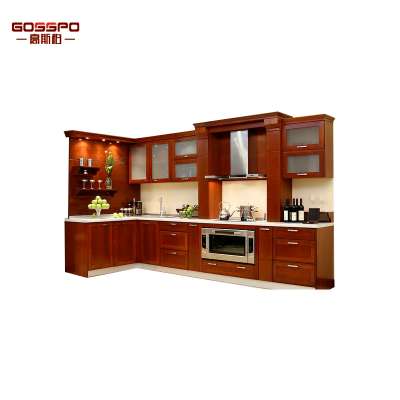 Custom Royal Style Luxury Kitchen Furniture Solid Wood Kitchen Cabinets