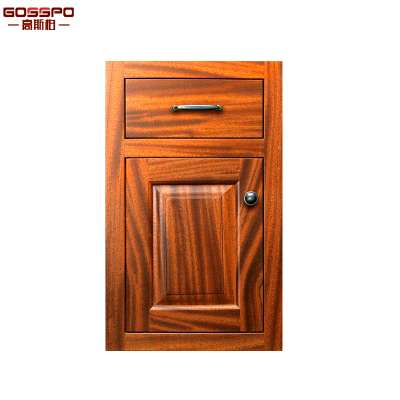 Antique styles solid wood cabinet door of kitchen cabinets