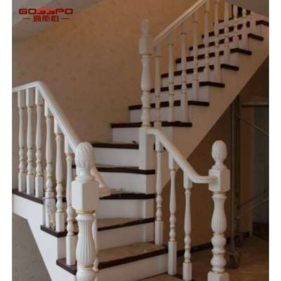 Classic Style Solid Rosewood Stair Treads Wooden Stairs Design wood stair treads