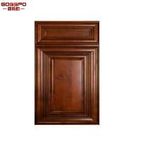 Solid wood design classic used kitchen cabinet doors