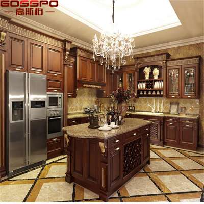 With Island Manufacture Kitchen Cabinets Modular